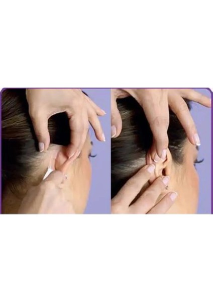 12'li Şeffaf Çift Taraflı Kepçe Kulak Bandı