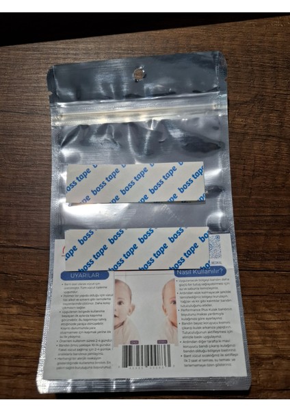 12'li Şeffaf Çift Taraflı Kepçe Kulak Bandı fiyatları