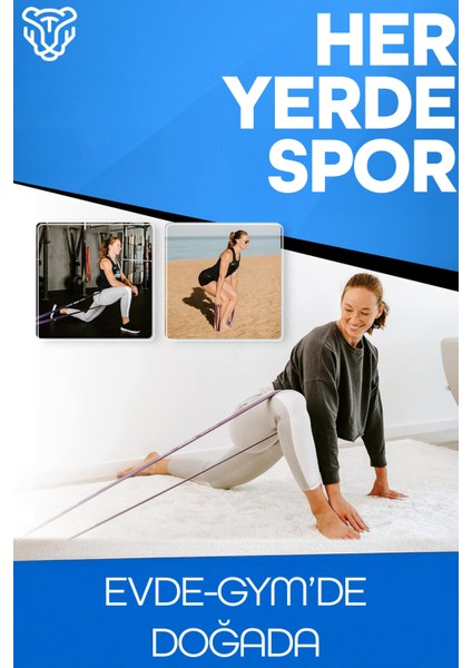 35KG Barfiks Lastiği Gym Resistance Band Antrenman Kas Geliştirme Bandı Mor (Extra Sert) fırsatları