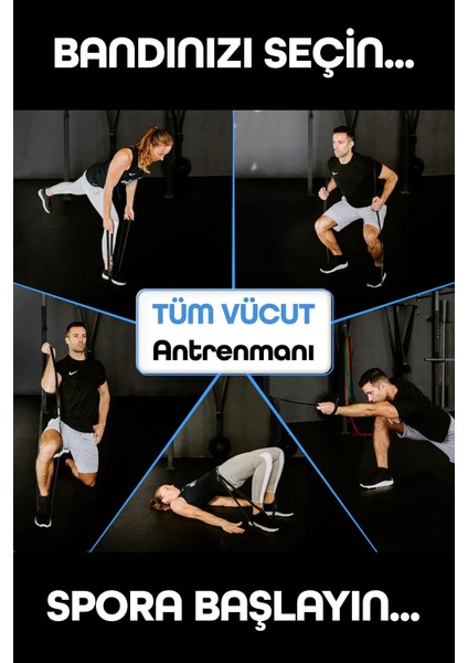 25KG Barfiks Lastiği Gym Resistance Band Antrenman Kas Geliştirme Bandı Siyah (Sert) modelleri