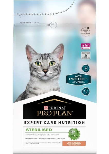 Proplan Expert Care Nutrition Acti Protect Somonlu Kısırlaştırılmış Kedi Maması 3 kg