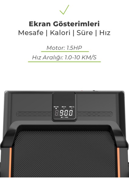 Sports Bluetoothlu Uzaktan Kumandalı Portatif Yürüme ve Koşu Bandı modelleri
