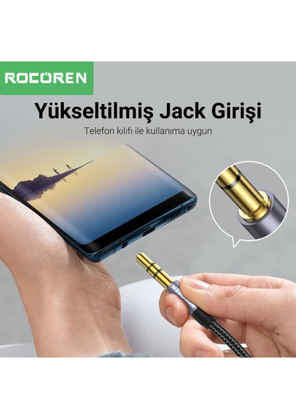 3.5mm Hi-Fi Trs Aux Ses Kablosu 3 Metre