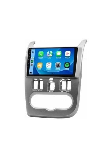 Dacia Logan 2010-2014 6gb Ram 128GB Hafıza 8 Çekirdek Carplay Kamera Android Multimedya