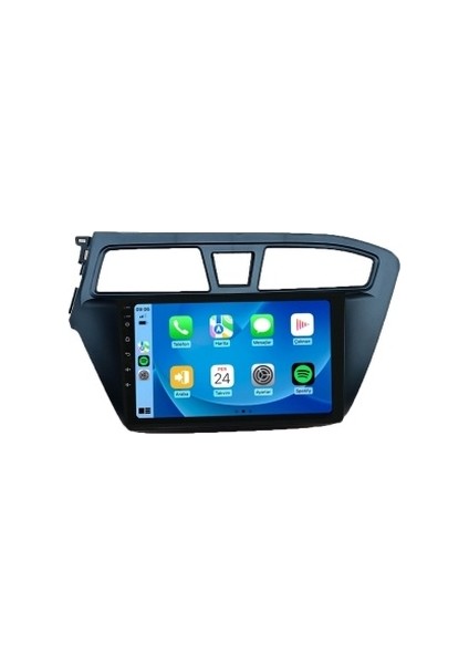 Hyundai I20 2015-2018 6gb Ram 128GB Hafıza 8 Çekirdek Carplay Kamera Android Multimedya