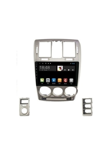 Hyundai Getz Gri 2003-2011 6gb Ram 64GB Hafıza 8 Çekirdek Carplay Kamera Android Multimedya modelleri