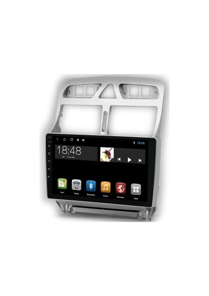 Peugeot 307 2001-2008 6gb Ram 128GB Hafıza 8 Çekirdek Carplay Kamera Android Multimedya modelleri