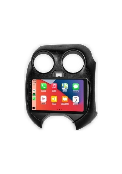 Nissan Micra 2011-2013 6gb Ram 128GB Hafıza 8 Çekirdek Carplay Kamera Android Multimedya fiyatları