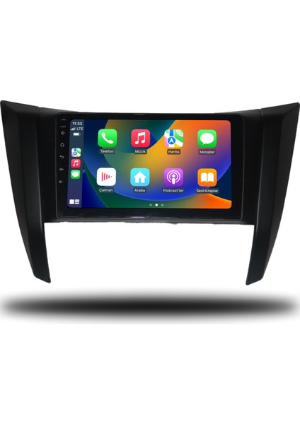 Nissan Navara 2016-2021 6gb Ram 128GB Hafıza 8 Çekirdek Carplay Kamera Android Multimedya fiyatları