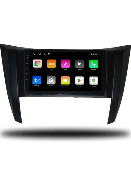Nissan Navara 2016-2021 6gb Ram 128GB Hafıza 8 Çekirdek Carplay Kamera Android Multimedya modelleri