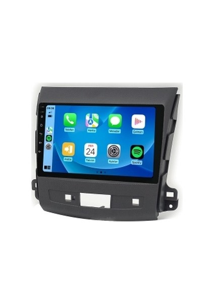 Peugeot 4007 2007-2008 6gb Ram 64GB Hafıza 8 Çekirdek Carplay Kamera Android Multimedya