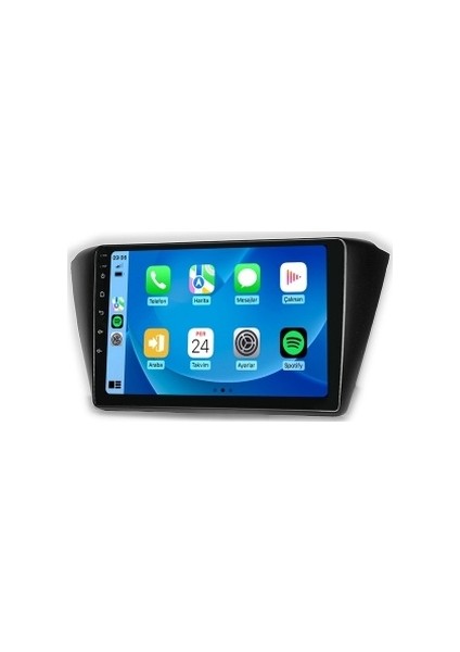 Skoda Fabia 2015-2020 6gb Ram 64GB Hafıza 8 Çekirdek Carplay Kamera Android Multimedya