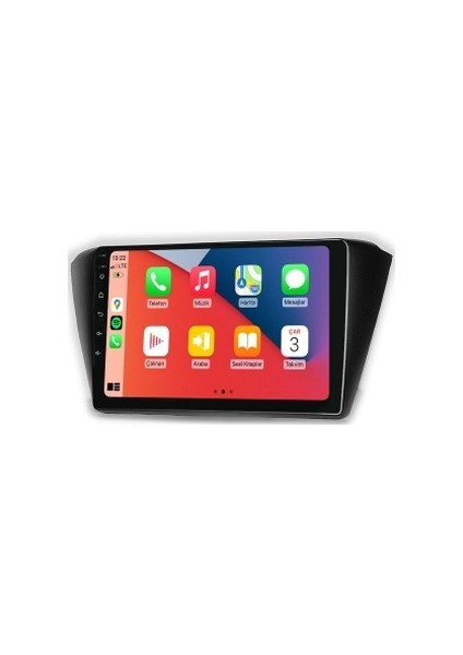 Skoda Fabia 2015-2020 6gb Ram 64GB Hafıza 8 Çekirdek Carplay Kamera Android Multimedya fiyatları