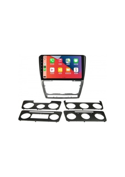 Skoda Octavia 2007-2012 Gri 4gb Ram 64GB Hafıza 8 Çekirdek Carplay Kamera Android Multimedya fiyatları