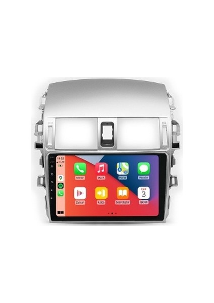 Toyota Corolla 2007-2012 6gb Ram 64GB Hafıza 8 Çekirdek Carplay Kamera Android Multimedya fiyatları