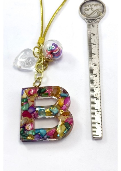 Renkli Epoksi B Harfi Araba Dikiz Ayna Süsü, Yeni Araba Hediyesi indirimleri