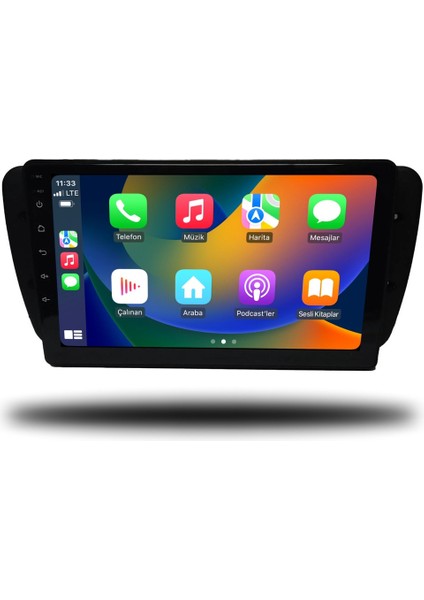 Seat Ibiza 2008-2015 4gb Ram 32GB Hafıza 4 Çekirdek Carplay Kamera Android Multimedya