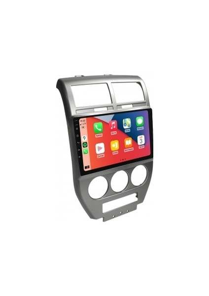 Jeep Compass 2007-2009 8gb Ram 128GB Hafıza 8 Çekirdek Carplay Kamera Android Multimedya
