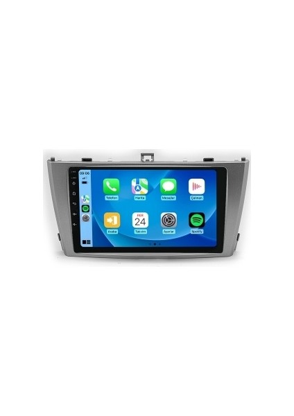 Toyota Avensis 2009-2015 8gb Ram 128GB Hafıza 8 Çekirdek Carplay Kamera Android Multimedya