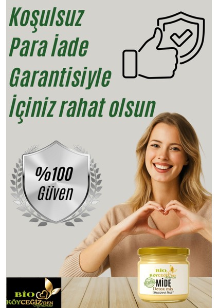 Detox Mix | %100 Doğal Mide Asidi Gaz Sorunlarına Bitkisel Çözüm fiyatları