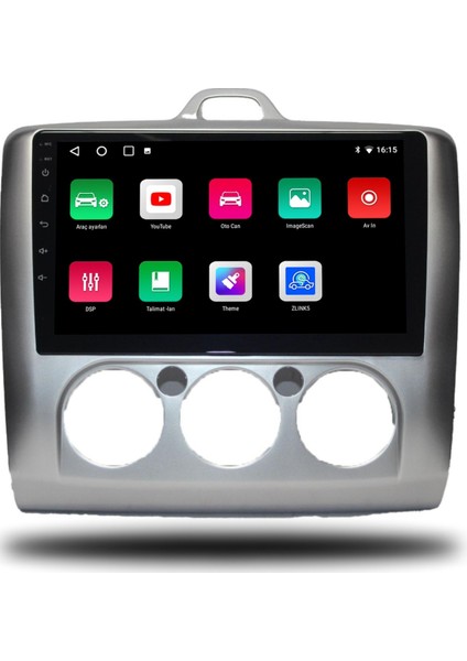 Ford Focus 2 Manuel Klima 6gb Ram 64GB Hafıza 8 Çekirdek Carplay Kamera Android Multimedya fırsatları