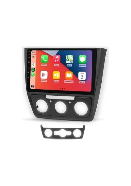 Skoda Yeti 2011-2014 6gb Ram 128GB Hafıza 8 Çekirdek Carplay Kamera Android Multimedya