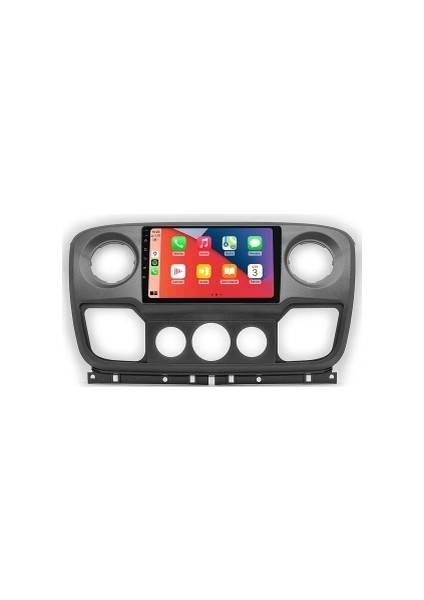Renault Master 2011-2019 8gb Ram 128GB Hafıza 8 Çekirdek Carplay Kamera Android Multimedya