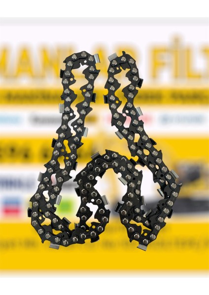 Testere Zincir 36 Diş 3/25 - 1,3mm Kutu Zincir modelleri