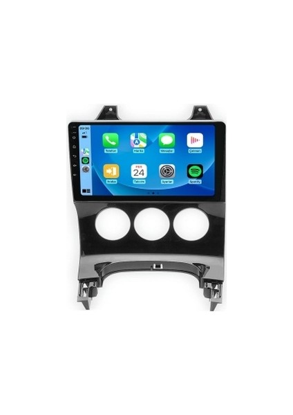 Peugeot 3008 / 5008 Manuel Klima 2009-2015 4gb Ram 32GB Hafıza 4 Çekirdek Carplay Kamera Android Multimedya