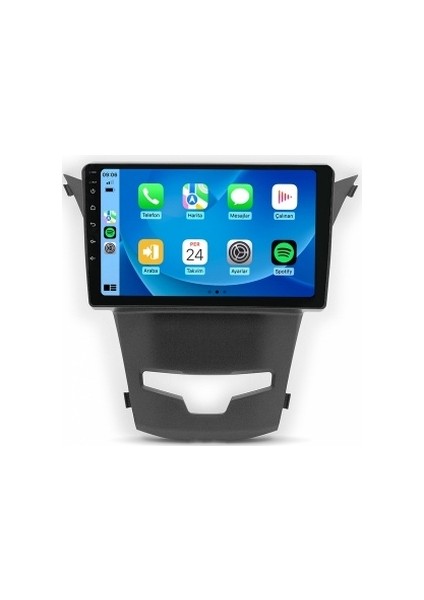 Ssangyon Korando 2013-2014 6gb Ram 64GB Hafıza 8 Çekirdek Carplay Kamera Android Multimedya