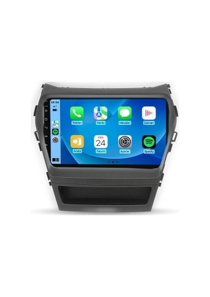 Hyundai Santa Fe / İX45 2012-2016 6gb Ram 128GB Hafıza 8 Çekirdek Carplay Kamera Android Multimedya