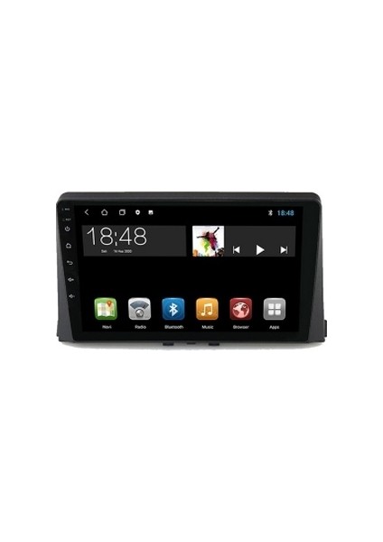 Toyota Proace City 2020-2024 4gb Ram 64GB Hafıza 8 Çekirdek Carplay Kamera Android Multimedya modelleri