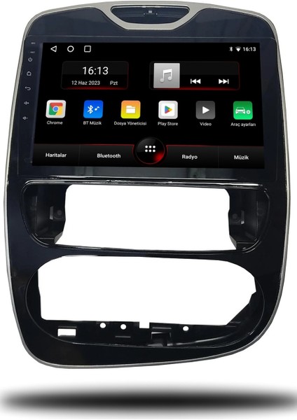 Renault Clio 4 2016-2019 6gb Ram 64GB Hafıza 8 Çekirdek Carplay Kamera Android Multimedya