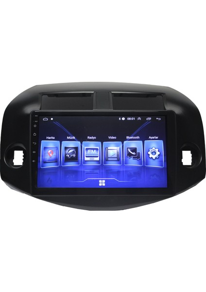 Toyota Rav4 2007-2012 4gb Ram 64GB Hafıza 8 Çekirdek Carplay Kamera Android Multimedya