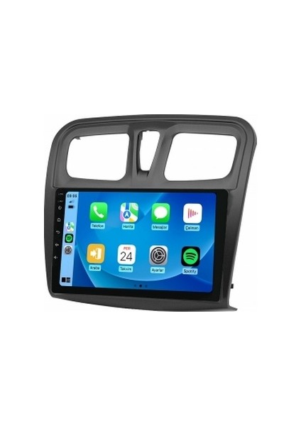 Dacia Sandero 2012-2017 4gb Ram 64GB Hafıza 8 Çekirdek Carplay Kamera Android Multimedya