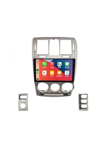 Hyundai Getz Gri 2003-2011 6gb Ram 128GB Hafıza 8 Çekirdek Carplay Kamera Android Multimedya fiyatları
