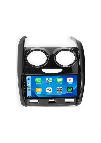 Dacia Duster 2013-2018 6gb Ram 64GB Hafıza 8 Çekirdek Carplay Kamera Android Multimedya