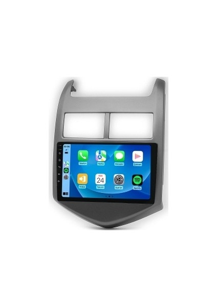 Chevrolet Aveo 2012-2018 6gb Ram 64GB Hafıza 8 Çekirdek Carplay Kamera Android Multimedya