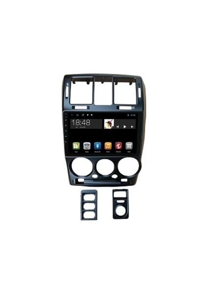 Hyundai Getz Siyah 2003-2011 6gb Ram 64GB Hafıza 8 Çekirdek Carplay Kamera Android Multimedya modelleri