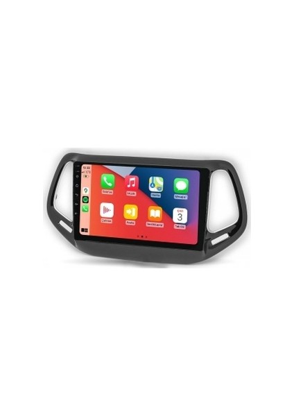Jeep Compass 2017-2021 4gb Ram 64GB Hafıza 8 Çekirdek Carplay Kamera Android Multimedya fiyatları