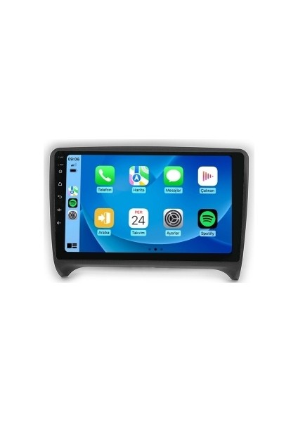 Audi Tt 2006-2014 6gb Ram 128GB Hafıza 8 Çekirdek Carplay Kamera Android Multimedya