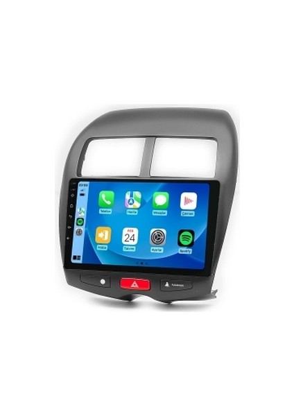 Mitsubishi Asx 2010-2019 8gb Ram 128GB Hafıza 8 Çekirdek Carplay Kamera Android Multimedya