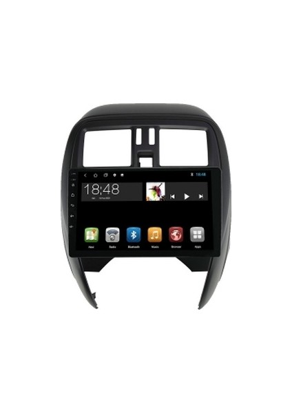 Nissan Micra 2014-2018 4gb Ram 32GB Hafıza 4 Çekirdek Carplay Kamera Android Multimedya modelleri