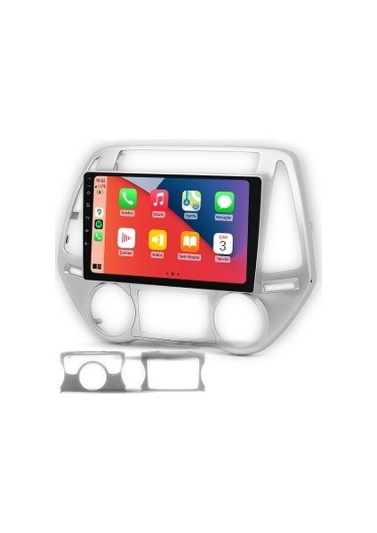 Hyundai I20 2013-2014 6gb Ram 128GB Hafıza 8 Çekirdek Carplay Kamera Android Multimedya fiyatları