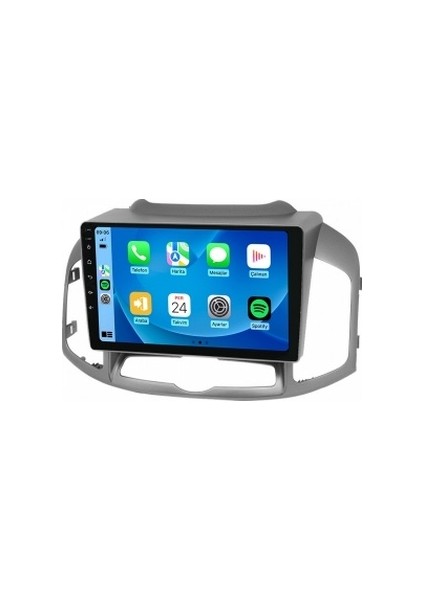 Chevrolet Captiva 2012-2013 4gb Ram 32GB Hafıza 4 Çekirdek Carplay Kamera Android Multimedya