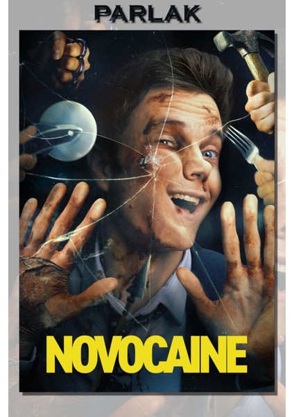 Acıya Yer Yok, Novocaine Film Poster - Duvar Kağıdı Yüksek Kalite Baskı