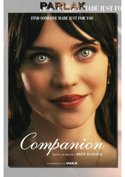 Companion, Kusursuz Arkadaş Film Poster - Duvar Kağıdı Yüksek Kaliteli Baskı