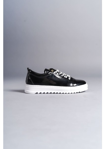 ET152 Cool Bağcıklı Rugan Erkek Günlük Spor Klasik Ayakkabı Bt - Siyah fırsatları