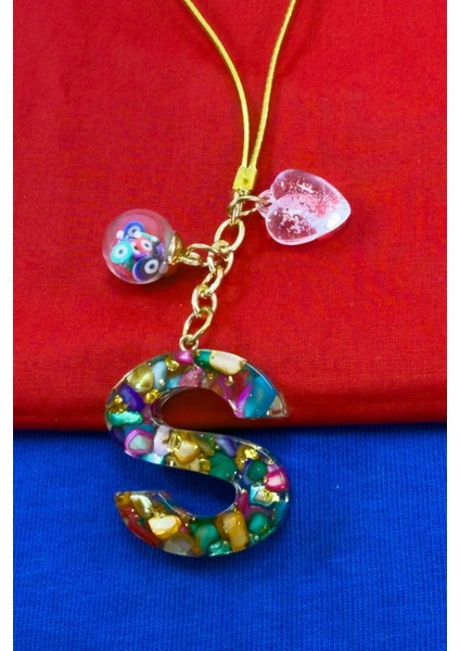 Renkli Epoksi S Harfi Araba Dikiz Ayna Süsü, Yeni Araba Hediyesi fiyatları