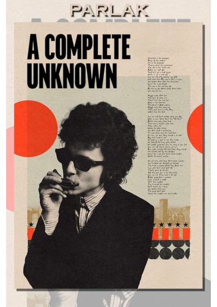 A Complete Unknown, Tam Bir Bilinmez Film Poster Yüksek Kalite Baskı